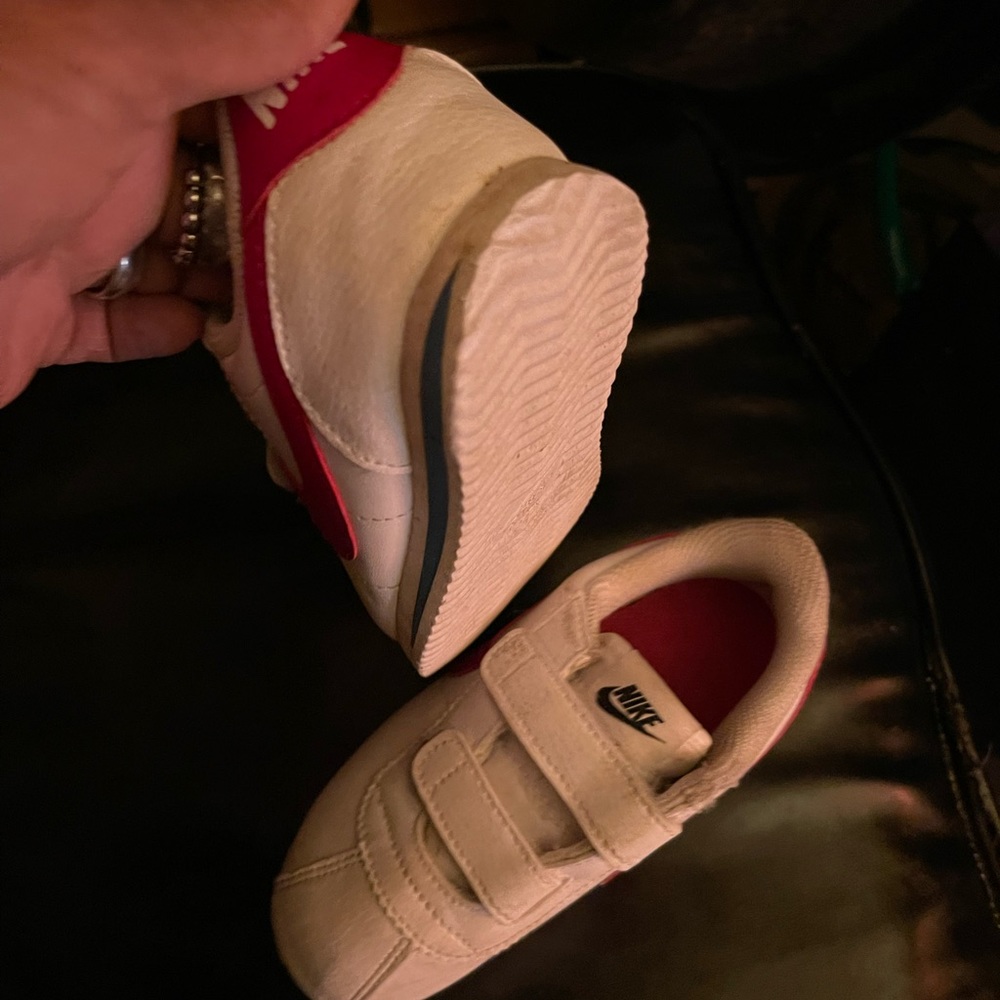 Toddler sneakers, lightly used.